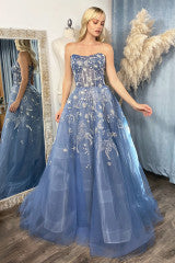 Silver Kaley Constellation Ball Gown