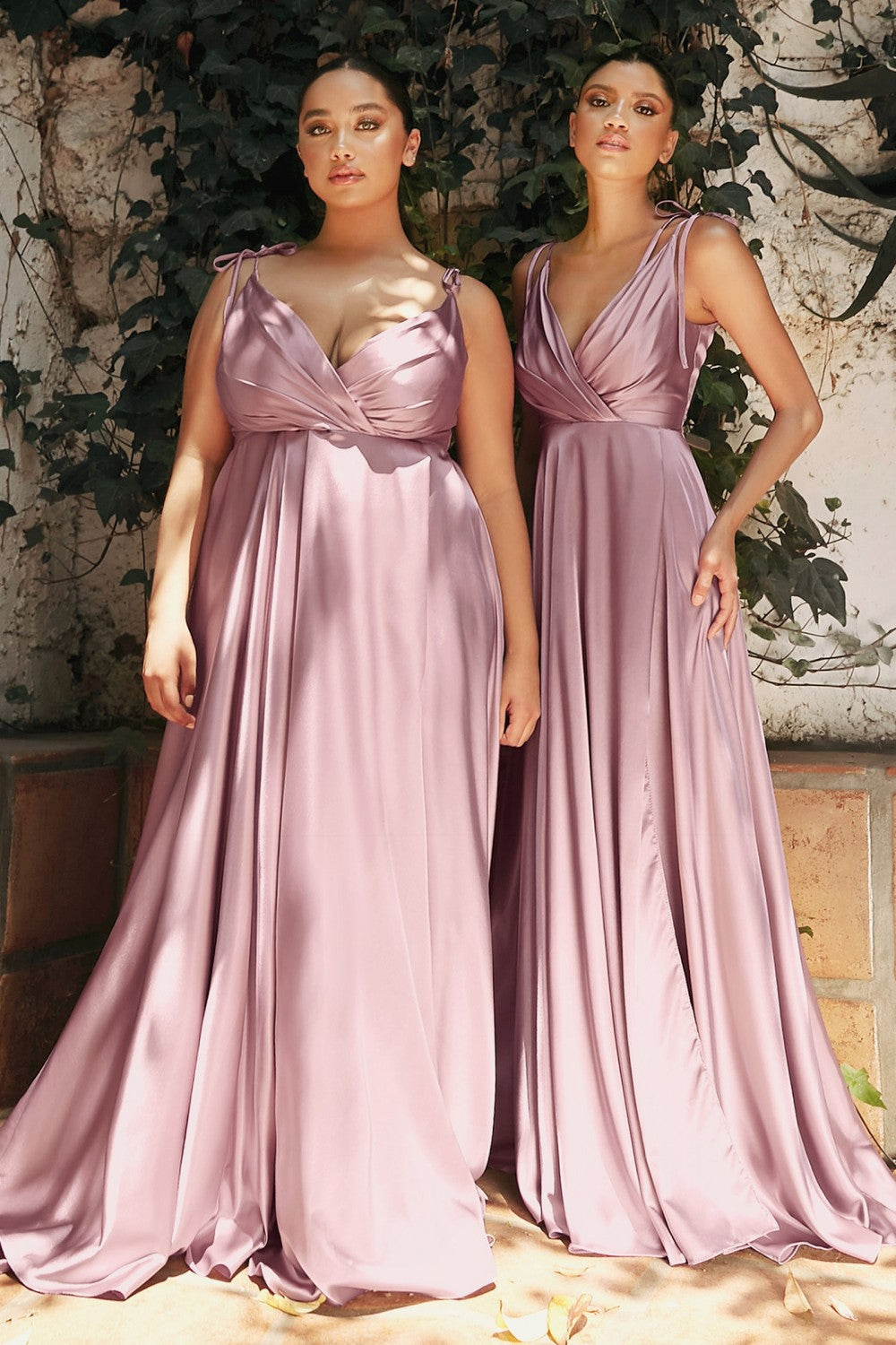 Full Length Sara Satin Gown – Stage 9 Secrets