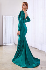 Long Sleeve Bella Donna Gown