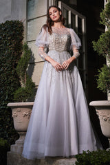 Silver Kate Ball Gown