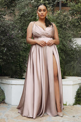 Full Length Sara Satin Gown